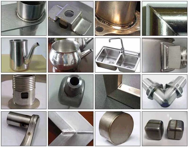samples of laser welding