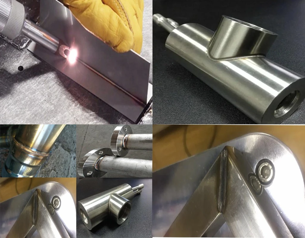 samples of laser welding