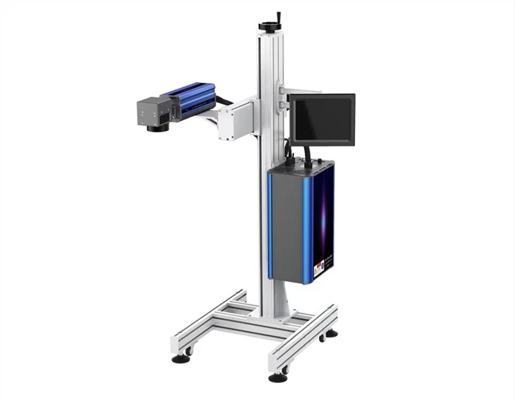 Máy đánh dấu ruồi Laser động