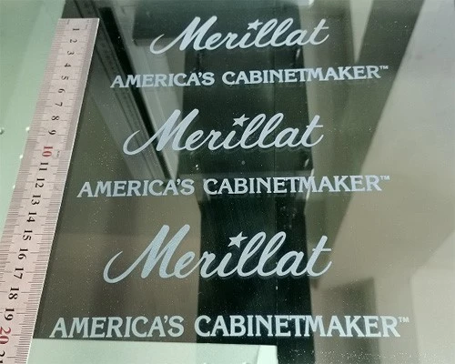 UV laser engraving glass